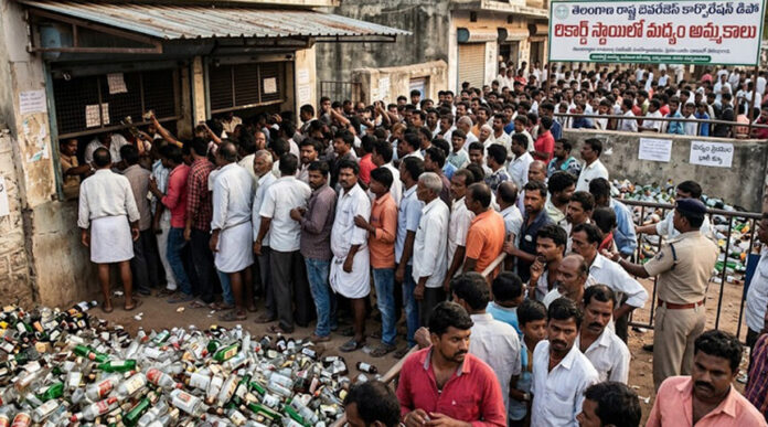మ‌ద్యం అమ్మ‌కాల్లో న‌యా రికార్డ్‌