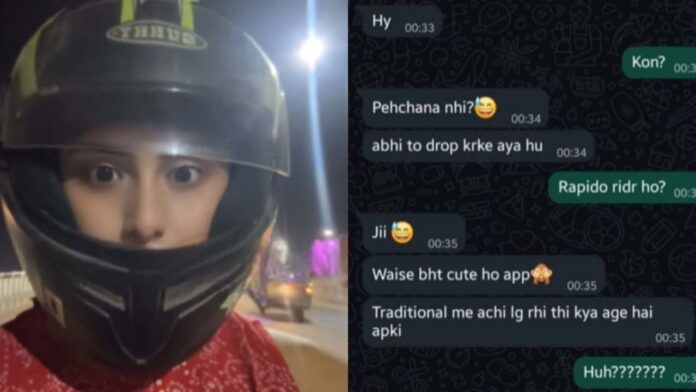 Rapido Driver Sends Inappropriate Messages to Woman After Ride