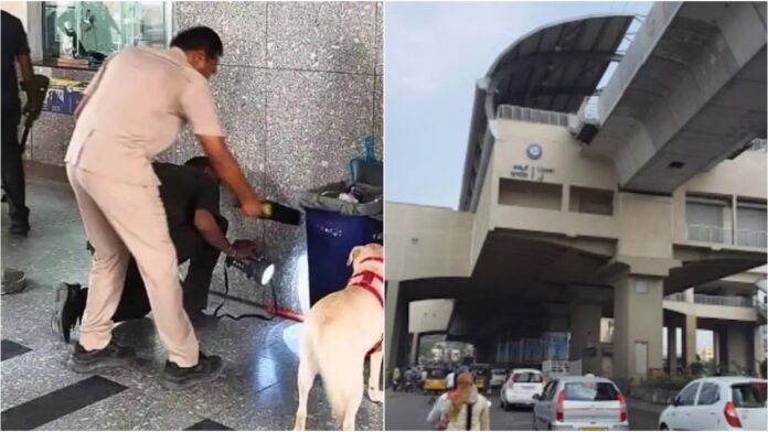 ఉప్పల్ మెట్రో స్టేషన్ లో బాంబు బెదిరింపు కలకలం..!